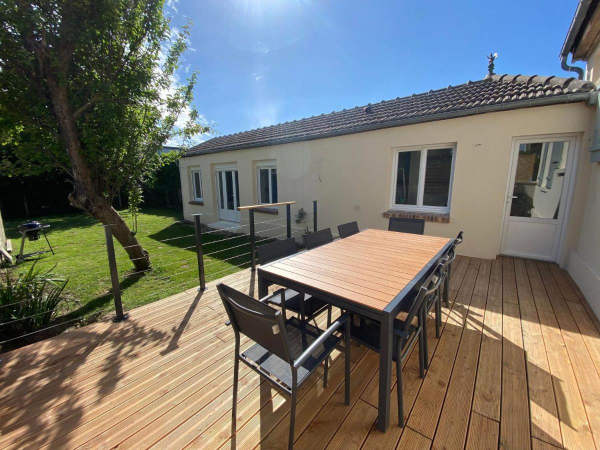 Maison Cosy En Plein Coeur De Ouistreham Exterior foto